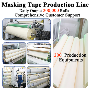 Nastro adesivo multiuso bianco <span class=keywords><strong>carta</strong></span> crêpe Beige pittore <span class=keywords><strong>per</strong></span> interni esterni senza residui adesivo personalizzato rimovibile <span class=keywords><strong>per</strong></span> la <span class=keywords><strong>pittura</strong></span> - Product Image 3