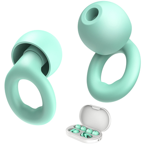 Tùy Chỉnh Bán Buôn 3 Kích Thước 28dB Silicone Tai Phích Cắm Cho Tiếng Ồn Hủy Bỏ Tai Bảo Vệ Nút Tai Cho Giấc Ngủ, Buổi Hòa Nhạc, Làm Việc, Nghiên Cứu - Product Image 1