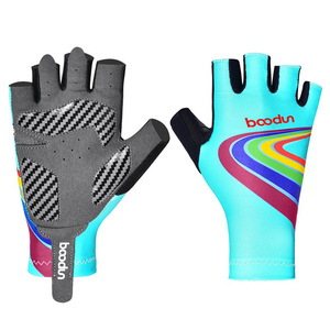 Guantes de Ciclismo BaoDun para Niños, Medios Dedos, con Almohadilla de Silicona en la Palma, para Deportes al Aire Libre - Product Image 3