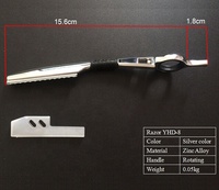 Rasoir droit professionnel YHD-8 pour barbier avec lame à tranchant durable en nylon - YONGHE CHENG
