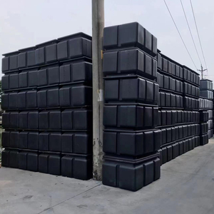 Vente en gros à bas <span class=keywords><strong>prix</strong></span> : Pontons flottants noirs en LLDPE pour maisons flottantes, cubes modulaires pour quais de bateaux - Product Image 5