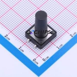 K2-1103SP-Z4SW-04 Tactile Switch SMD-4P,12x12mm Switch 2.5N Vertical Mount 12mm 12mm - Product Image 1