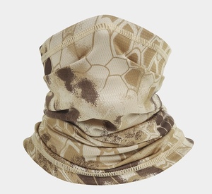 Pañuelo Táctico de Camuflaje sin Costuras, Microfibra de Poliéster, Protección Solar UPF50+, Resistente al Viento y al Polvo, Multifuncional para Ciclismo al Aire Libre - Product Image 4