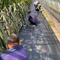 Tapis de protection pour jardins et parterres de fleurs agricoles, contrôle des mauvaises herbes, barrière anti-herbe, couverture de sol, suppression des adventices