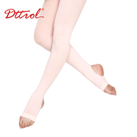 Collants de danse à pieds pour filles et femmes Dttrol en gros, 4 types, haute qualité, prix d'usine, collants à pieds multicolores