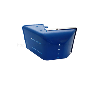 Nouvel ensemble de 4 mangeoires anti-morsure en plastique ABS pour lapins avec bord métallique, trou de drainage anti-déversement, couleur bleue, facile à utiliser, à fixer sur la cage - Product Image 6