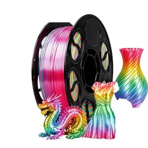 การพิมพ์ 3 มิติ ROHS 1KG PLA Silk เส้นผ่านศูนย์กลาง 1.75 มม. บริการตัด ใช้งานร่วมกับเครื่องพิมพ์ FDM3D ส่วนใหญ่ได้ - Product Image 1