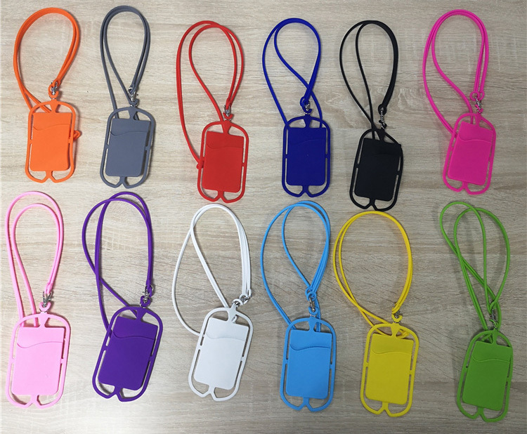 OEM Silicone iphone Lanyard Neck Strap Lanyard Image 2