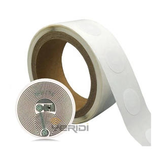Nhãn Trống Có Thể Lập Trình <span class=keywords><strong>NFC</strong></span> 213/215/216 Nhãn Dán Giấy Tráng Có Thể In 13.26Mhz Thẻ RFID Để Nhận Diện Xã Hội - Product Image 2