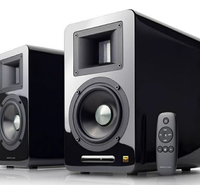 Airpulse A100 Enceinte sans fil Bluetooth 5.0 HIFI pour TV et salon, en bois, avec subwoofer audio L/R10W+10W/L/R40W+40W – Nouvelle Arrivée