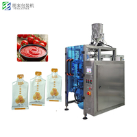 Machine d'emballage entièrement automatique pour sachets de miel, gel énergétique, liquide ou jus de 1 à 60 ml avec moteur