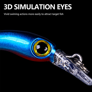 4CM 1.5G pesciolino leggero esca da <span class=keywords><strong>pesca</strong></span> esca dura minnow <span class=keywords><strong>esche</strong></span> <span class=keywords><strong>con</strong></span> ancorette <span class=keywords><strong>pesca</strong></span> <span class=keywords><strong>pesca</strong></span> nuovo tipo - Product Image 5