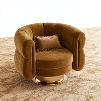 Canapé individuel moderne de style esthétique du milieu du siècle, meubles de salon intérieurs, revêtement en tissu