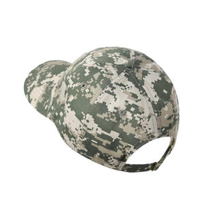 หมวกเบสบอลแบบไม่มีโครงสร้าง6แผงลายพรางผ้าคอตตอนลายพรางหมวกกีฬาปักโลโก้ได้ตามต้องการ - Product Image 3