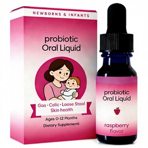 <span class=keywords><strong>Gotas</strong></span> Probióticas Tres en Uno para Bebés OEM/ODM, Apoya la Salud Intestinal del Bebé y el Equilibrio, Ayuda al Sistema Inmunológico, Alivia los Gases y los Cólicos - Product Image 1