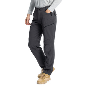 Pantaloni <span class=keywords><strong>Cargo</strong></span> Convertibili da Uomo Personalizzati con Chiusura a Bottoni, Softshell Resistente all'Acqua, Multi-Tasca, Comodi per Uso Quotidiano, Vacanze e Lavoro - Product Image 2