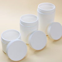 Bouteilles de stockage en plastique pour poudre de protéines de qualité alimentaire en gros, conteneur en plastique pour poudre de lait de 1 litre