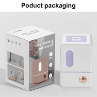 Diffuseur d'arômes ultrasonique OEM ODM pour usage domestique, 200 ml, USB, portable, de bureau, électrique, avec lumière nocturne