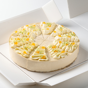 Pastel de Queso Congelado con Crema de <span class=keywords><strong>Chocolate</strong></span>, 8 Pulgadas, 850g, Redondo, Bajo en Grasa, Postre Natural para Servicios de Alimentación - Product Image 1