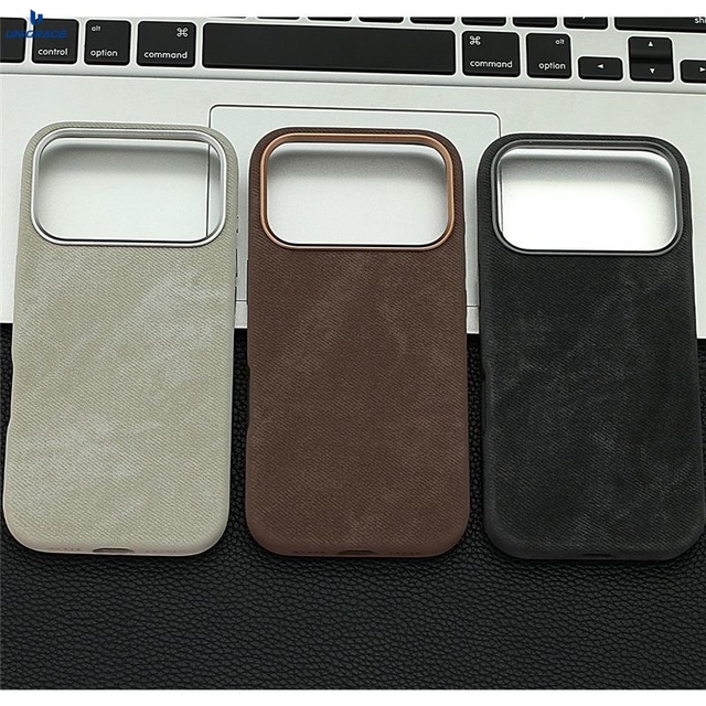 Mag Magnetic for iphone Cover for iphone 17 Pro Max case Luxury Leather for iphone 16 Pro Max Phone Cover