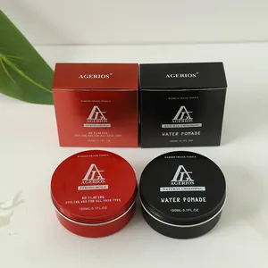 Professional barber shop hair styling system shine pomade high hold hair wax for hair control 150g