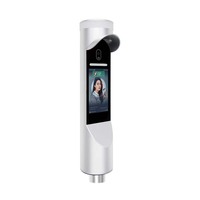 Porte de barrière d'oscillation de lecteur du tourniquet RFID de détection de température de reconnaissance des visages avec la caractéristique de contrôle d'accès