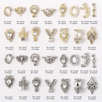Paso Sico Accessoires d'ongles tendance de luxe en alliage, mignons et kawaii, ornements 3D en diamant et perles, décorations d'ongles multi-styles à porter