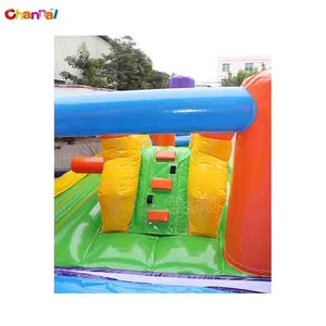 Grand <span class=keywords><strong>toboggan</strong></span> extérieur commercial gonflable de <span class=keywords><strong>toboggan</strong></span> d'eau pour des enfants à vendre <span class=keywords><strong>Trampoline</strong></span> de divertissement commercial - Product Image 3