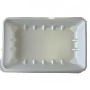 Zhongkexinhua Hot Wegwerp Borden Bagass Sushi Dienblad Custom Plastic Buffet Voedsel Trays