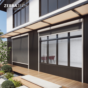 Persianas Enrollables Eléctricas Impermeables con Protección UV Integrada, Técnica Lisa y Control de Luz Blackout para Uso en Restaurantes al Aire Libre - Product Image 6