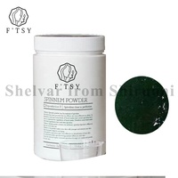 Masque facial en poudre douce à modeler, exfoliant, naturel, biologique, à base d'algues spiruline vertes, OEM DIY Facia Spa
