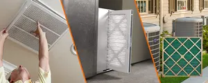 Filtro de aire acondicionado plegado panel de filtro Merv Oem Hvac