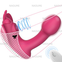 Meistverkaufter Ferngesteuerter Vibrierender Strap-on Dildo für Frauen Klitoris-Stimulator Vibrierende Höschen Sexspielzeug