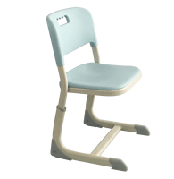 Ensemble de mobilier scolaire moderne pour une seule salle de classe, chaises pliantes réglables en hauteur en acier et en plastique pour l'école primaire