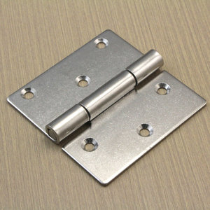 Bisagra de Puerta de Acero Inoxidable 100x100x3mm de Alta Resistencia para Uso Industrial - Product Image 2