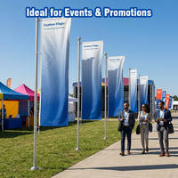 Bannière publicitaire extérieure imperméable sur mesure de grande taille pour événements, promotions et image de marque d'entreprise – Direct Usine