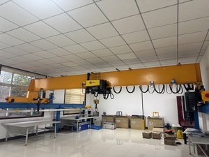 Grúa Puente de Gran Capacidad con Motor VFD Europeo, Elevación 220V 380V 460V, 3M 15M, Precio de Polipasto Eléctrico de Cable - Product Image 2