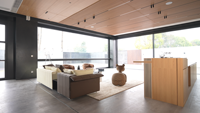 Ventanas de Aluminio con Aislamiento Térmico y Diseño de Soldadura sin Costuras de Alta Gama Personalizadas, con Sensor de Lluvia para Balcón