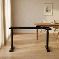 Base per Scrivania Regolabile in Altezza a Doppio Motore, Moderna e di Lusso, in Metallo, Silenziosa e Robusta, per Ufficio Domestico e Setup da Gaming
