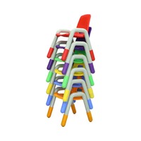 Meubles de maternelle, ensemble table et chaises pour enfants, table en plastique pour enfants avec 6 chaises pour garderie