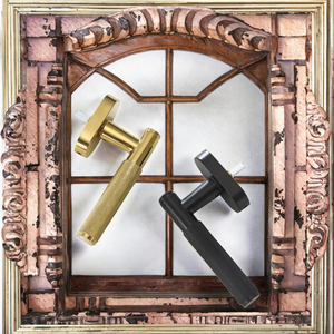 Maniglia per Finestra a Battente DOOROOM in Ottone, Massima Sicurezza, Design Moderno di Alta Qualità per Porte e <span class=keywords><strong>Finestre</strong></span> - Product Image 3