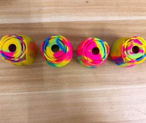 Vibratore a Forma di Rosa Colorato per Donne, Stimolatore Clitorideo e del Punto G, Vibratore per Capezzoli, Giocattolo Sessuale Femminile - Product Image 6