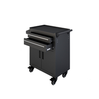 Chariot d'atelier durable pour outils avec armoire en acier SPCC, capacité de charge de 200 kg, taille personnalisable OEM pour mécaniciens