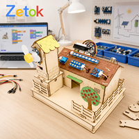 Kit Ferme Intelligente Zetok : Blocs de Construction Programmables DIY Faciles à Assembler, Jouet STEM avec Tutoriel de 16 Leçons pour Enfants