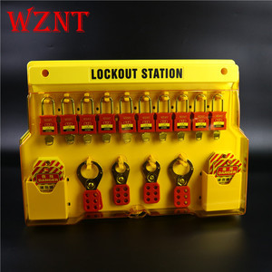 <span class=keywords><strong>Candado</strong></span> de seguridad estándar OSHA, kit de estación de etiquetado de bloqueo maestro con desbloqueo de llave, <span class=keywords><strong>candado</strong></span> de seguridad 10 - Product Image 2