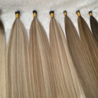 Extensions de cheveux humains 100% vierges Remy pleine longueur, pointe en kératine pré-collée, qualité supérieure, double épaisseur, épaisses, fabriquées à la machine