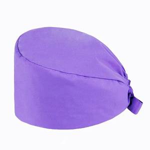 قبعات طبيب ممرضة قابلة للتعديل مطبوعة قطنية بدلة فرك ملحقات عمال بشعار مخصص للاستخدام الجراحي في المستشفى - Product Image 2