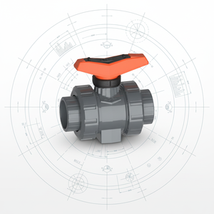 Conector de PVC-U GF 546 DN20 |   Sellos <span class=keywords><strong>FPM</strong></span> Resistentes a Químicos para Equipos Electrónicos Industriales - Product Image 5