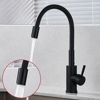 Robinet de cuisine monocommande en céramique, rotation à 360 degrés, eau froide et chaude, design moderne, installation verticale, direct usine