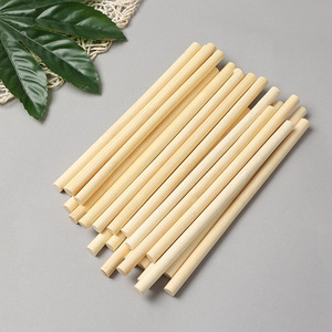 Varillas Redondas de Bambú de 4 mm de Diámetro, Materiales para Manualidades, Suministros para Bricolaje, Uso General - Product Image 1
